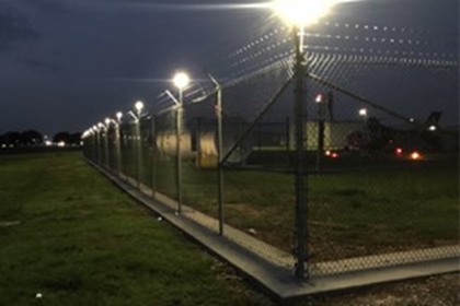 LED Perimeter Lighting & Perimeter Intrusion Monitoring System (PIMS)